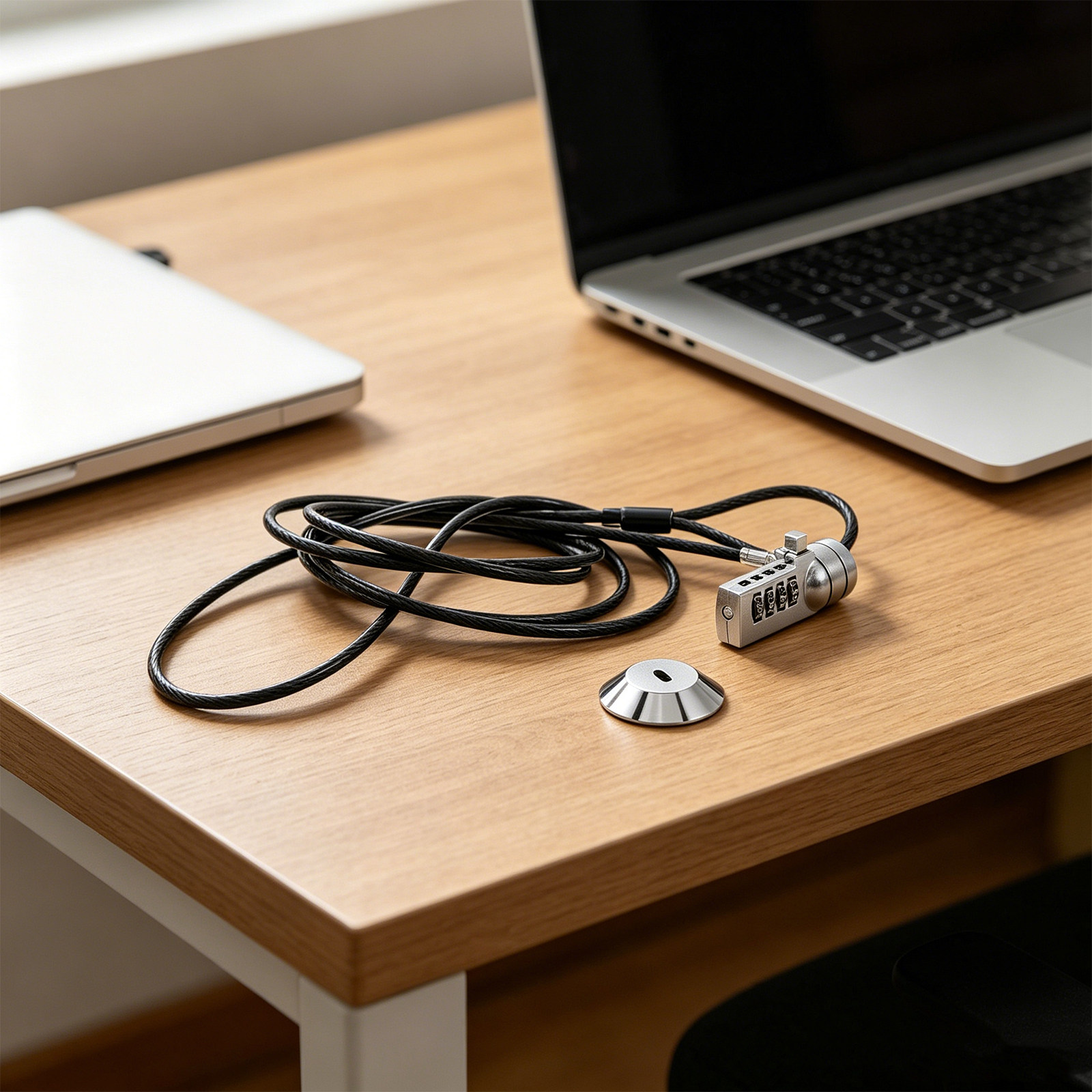 1Set Laptop Lock Combination 6 - Cable Lock Flexible recension och pris
