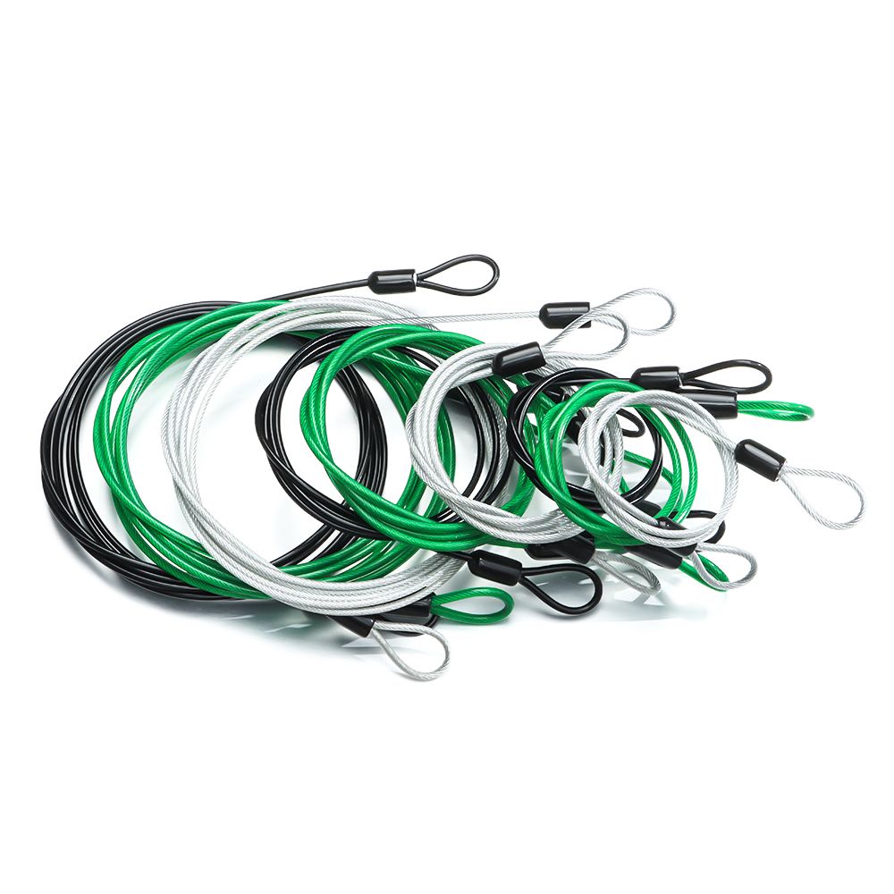 0.5/1/2M Bicycle Lock Wire Bic - Cable Lock Flexible recension och pris