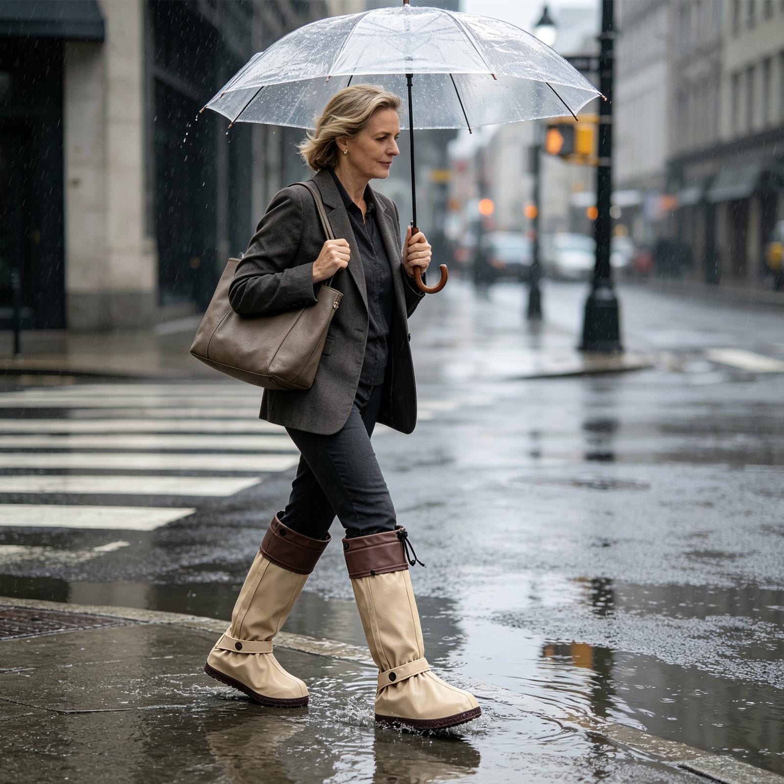 Rain Shoe Covers High Top Reus - Cycling Commute In Rain recension och pris
